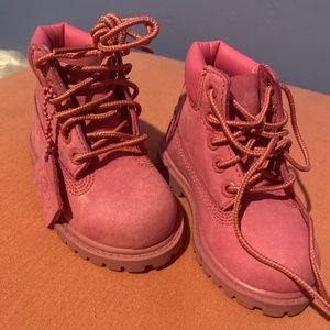 Pink timberlands